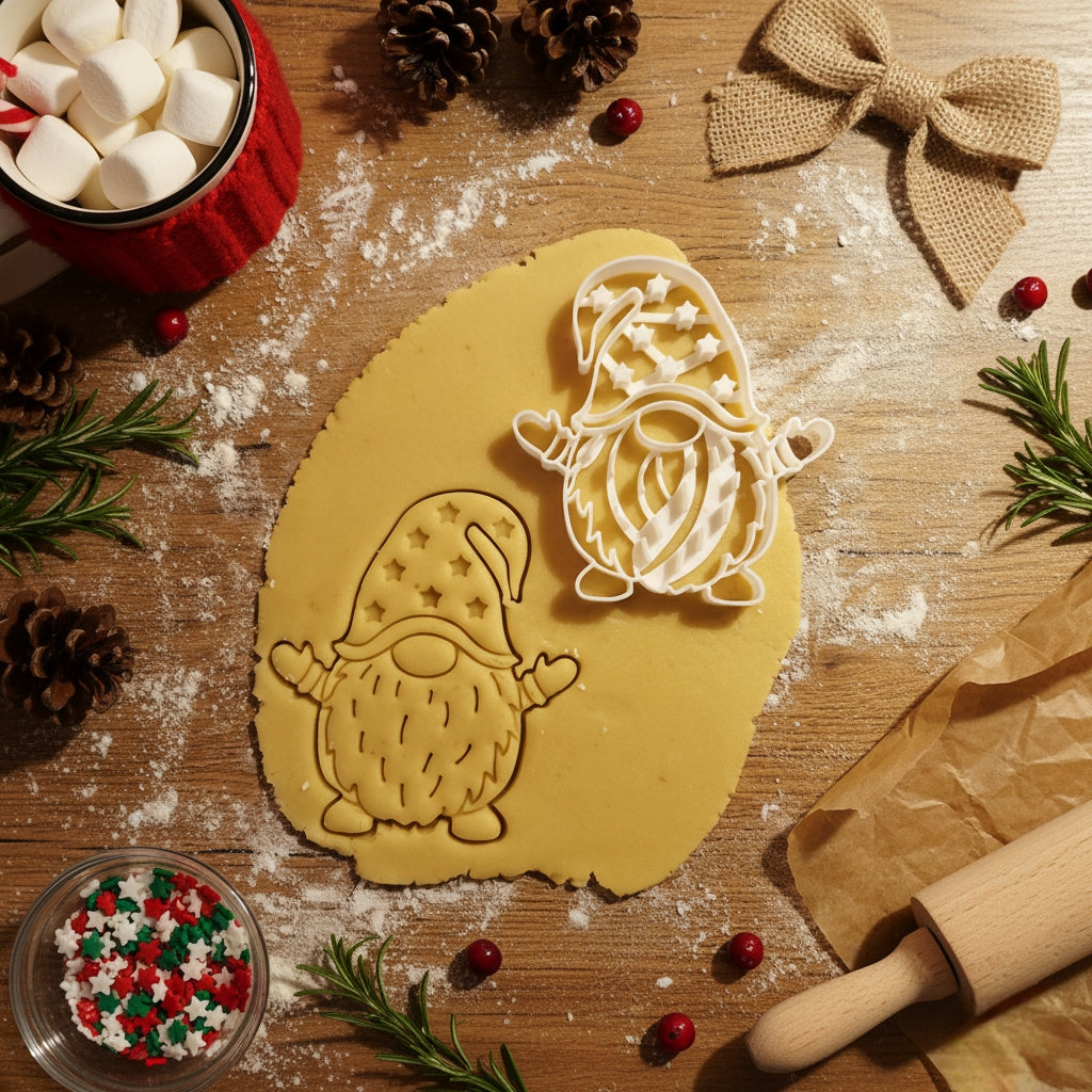 Wichtel Ausstechform Aus Hochwertigem PLA Für Weihnachtskekse