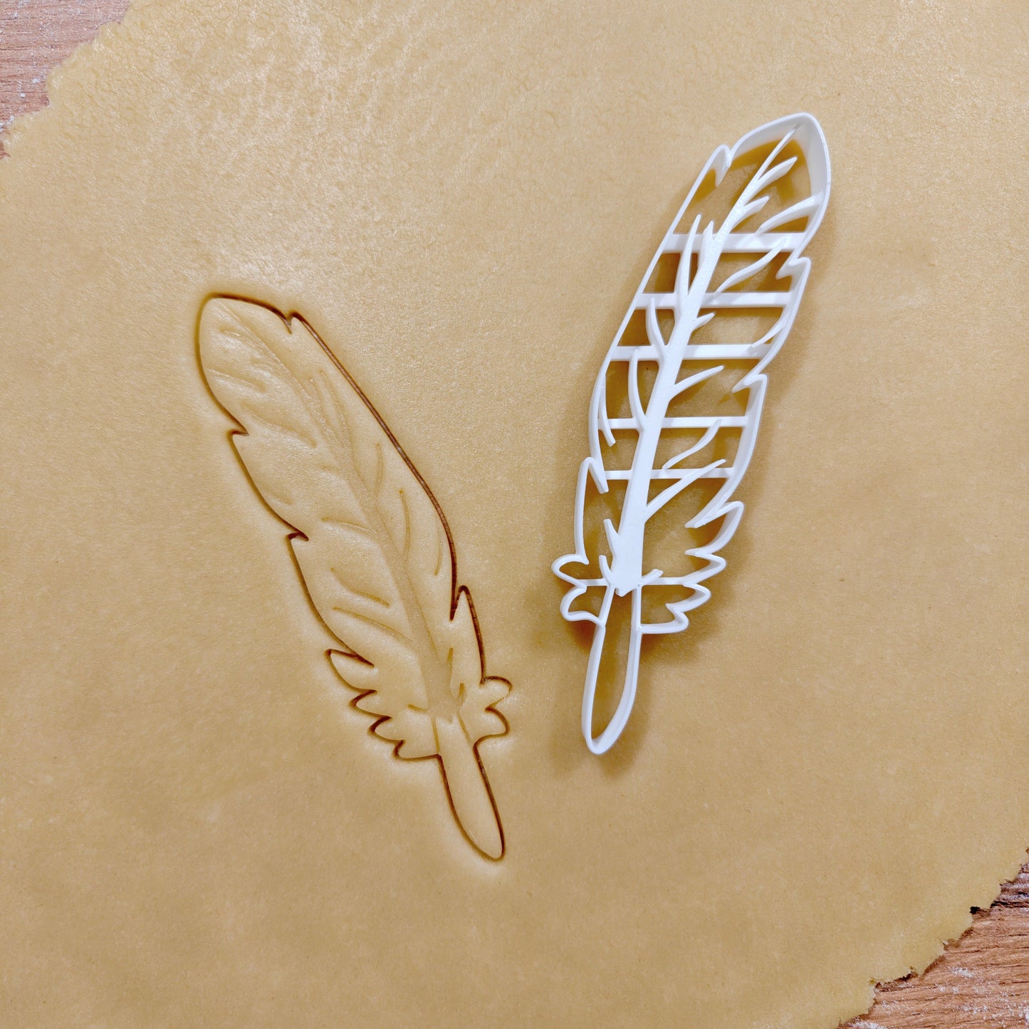 Feder Plätzchenausstecher Kreatives Küchenzubehör Backform