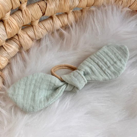 Süße Haarschleife aus 100 Prozent Baumwolle für Kinder