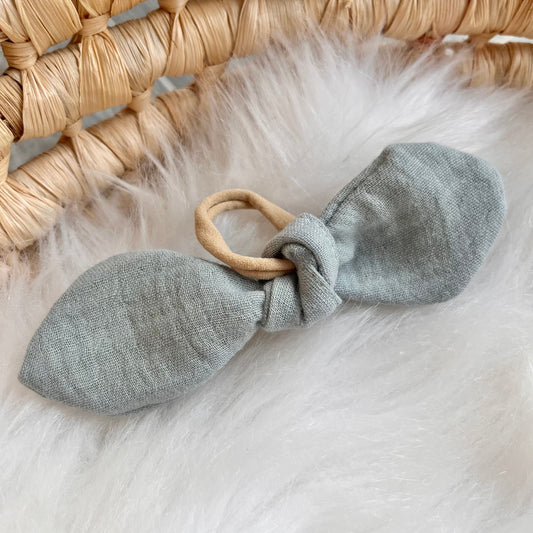 Süße Haarschleife aus 100 Prozent Baumwolle