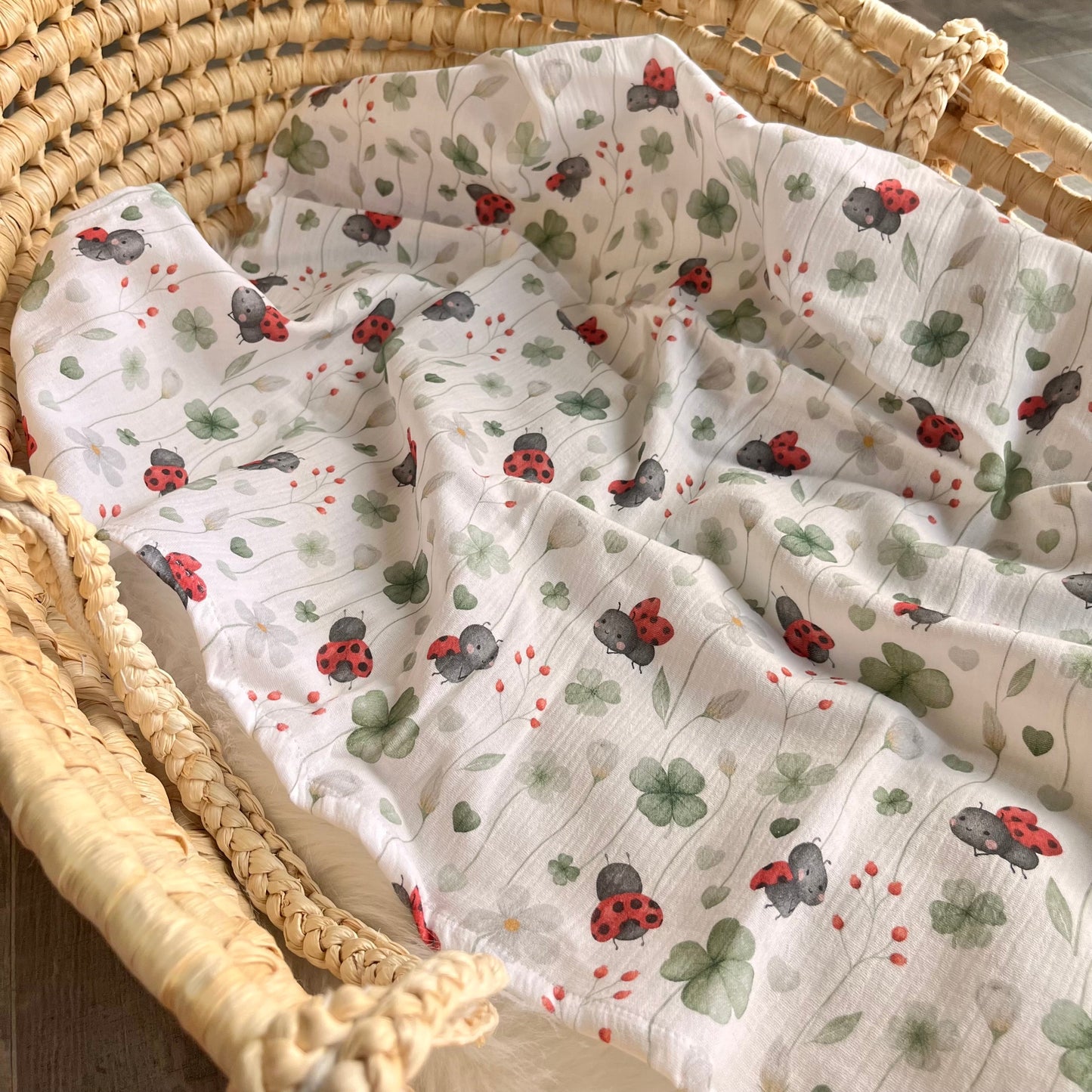 Weiches Musselintuch perfekt für Kinderwagen und Babys