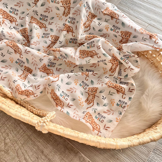 Weiches Musselintuch für Kinderwagen und Alltag