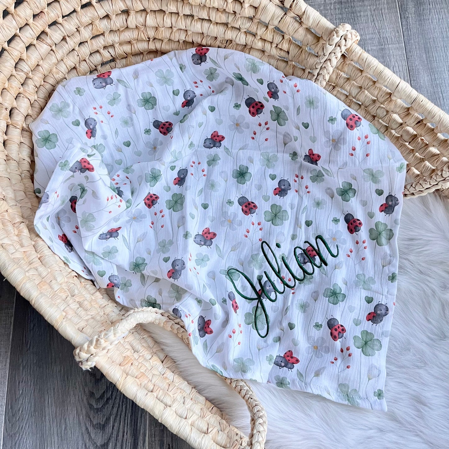 Weiches Musselintuch perfekt für Kinderwagen und Babys