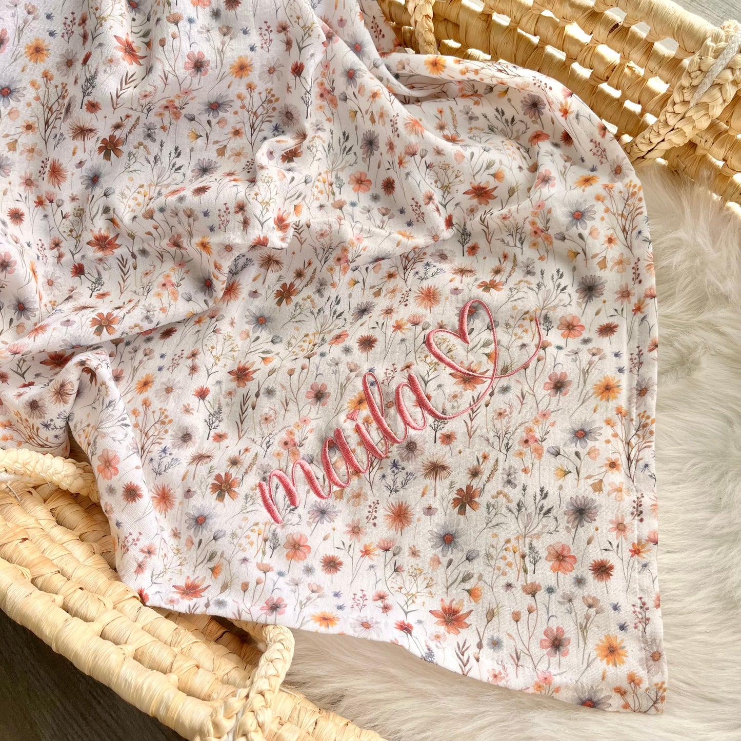 Weiches Musselintuch für Kinderwagen und Alltag