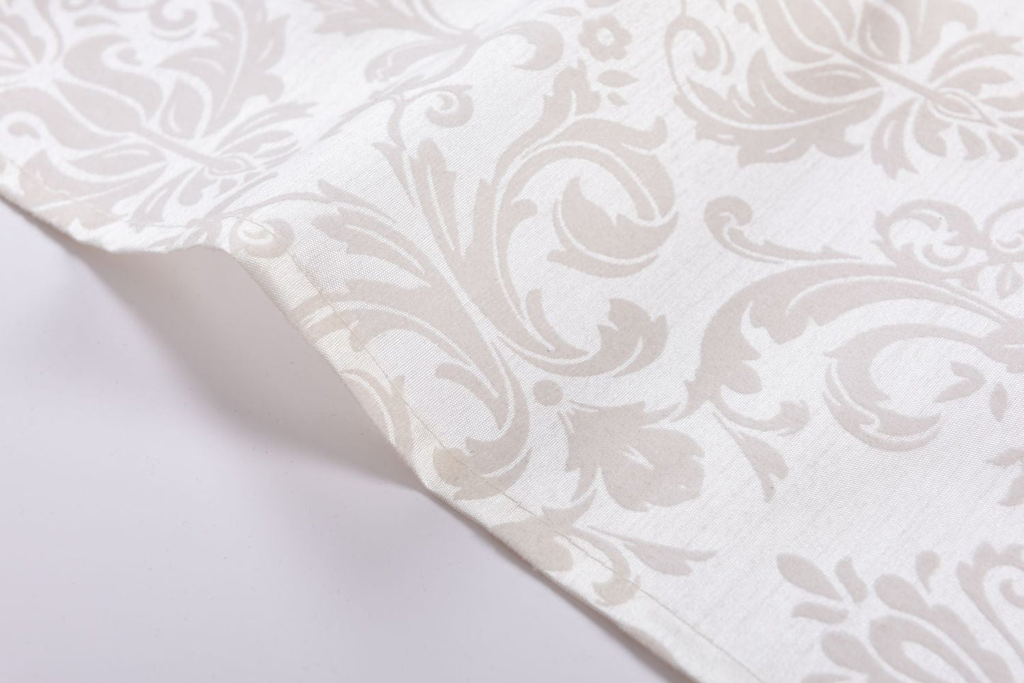 Vorhang Wildseide Optik blickdicht Flockfasern Deko gemustert, blickdicht mit verdecktem Schlaufenband 20200-20210-gardinenbox.de