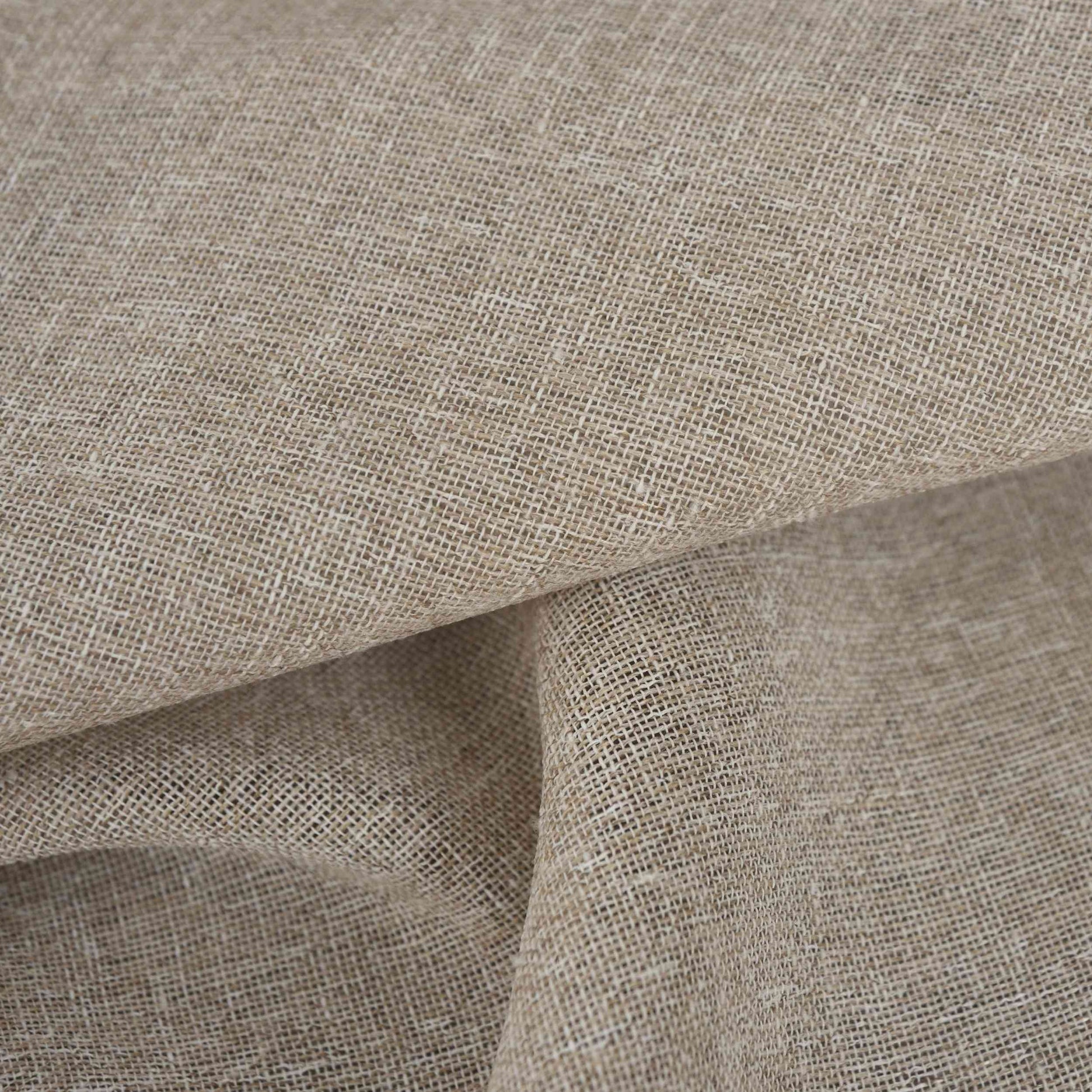 2er Set Halbtransparente Gardinen mit Ösen »Leipzig« Kettenmuster lichtdurchlässig elegante Struktur 202450-2-gardinenbox.de