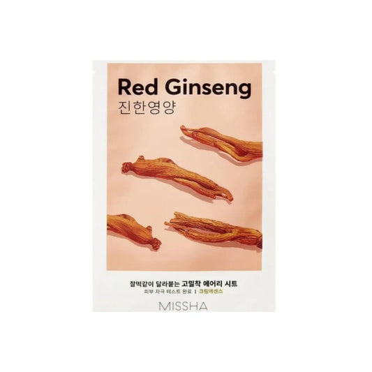 Revitalisierende Red Ginseng Sheet Maske – Energie für Ihre Haut
