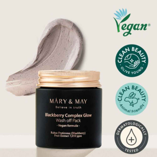 MaryMay Blackberry Complex Glow Washoff Pack 125g