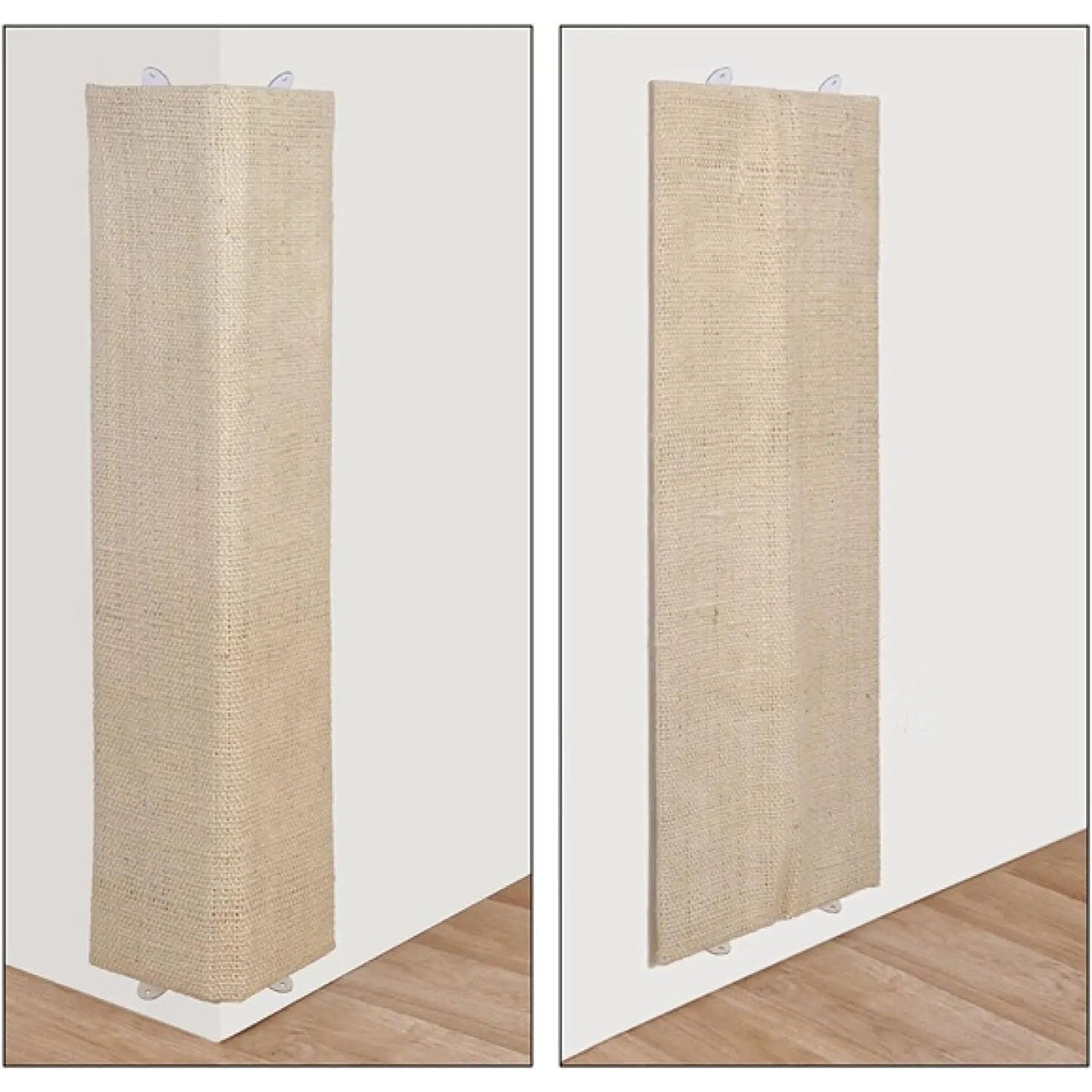 Kratzbrett Kratzmatte für Wand 80x28 cm Eckkratzbrett Kratzbaum Katzen Katze Sisal