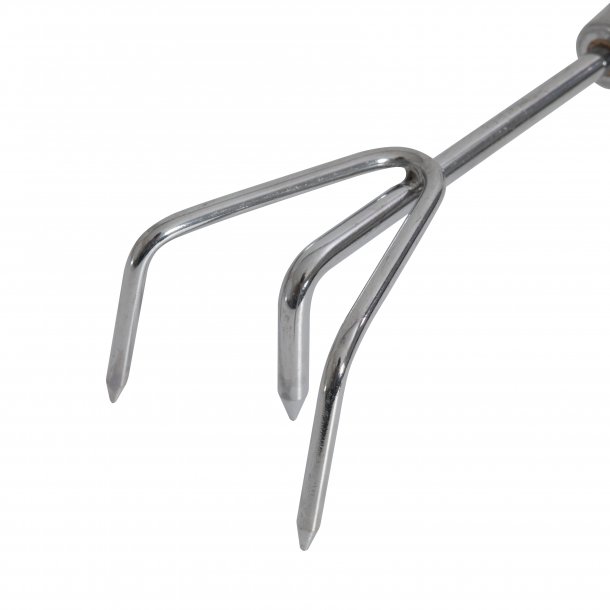 Hochwertiges Gartengeräte Set aus Edelstahl mit Eschengriff