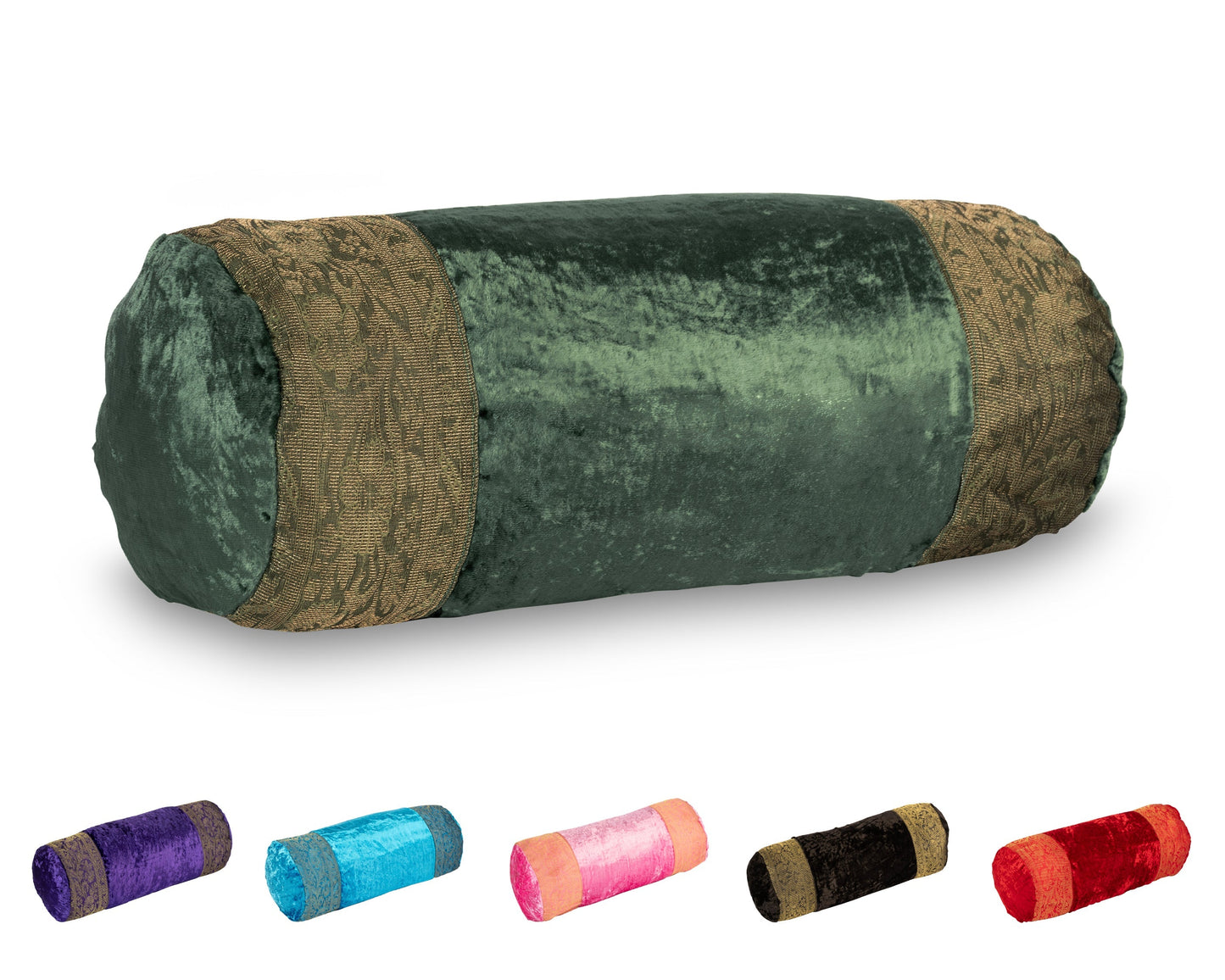 Orientalischer Kissenbezug 30x50 aus Brokat Samt und Baumwolle-Aga's Own