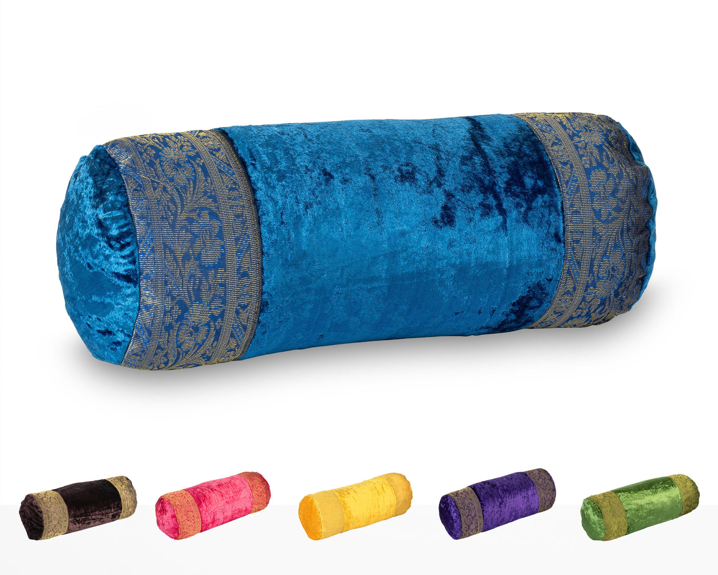 Orientalischer Kissenbezug 30x50 aus Brokat Samt und Baumwolle-Aga's Own