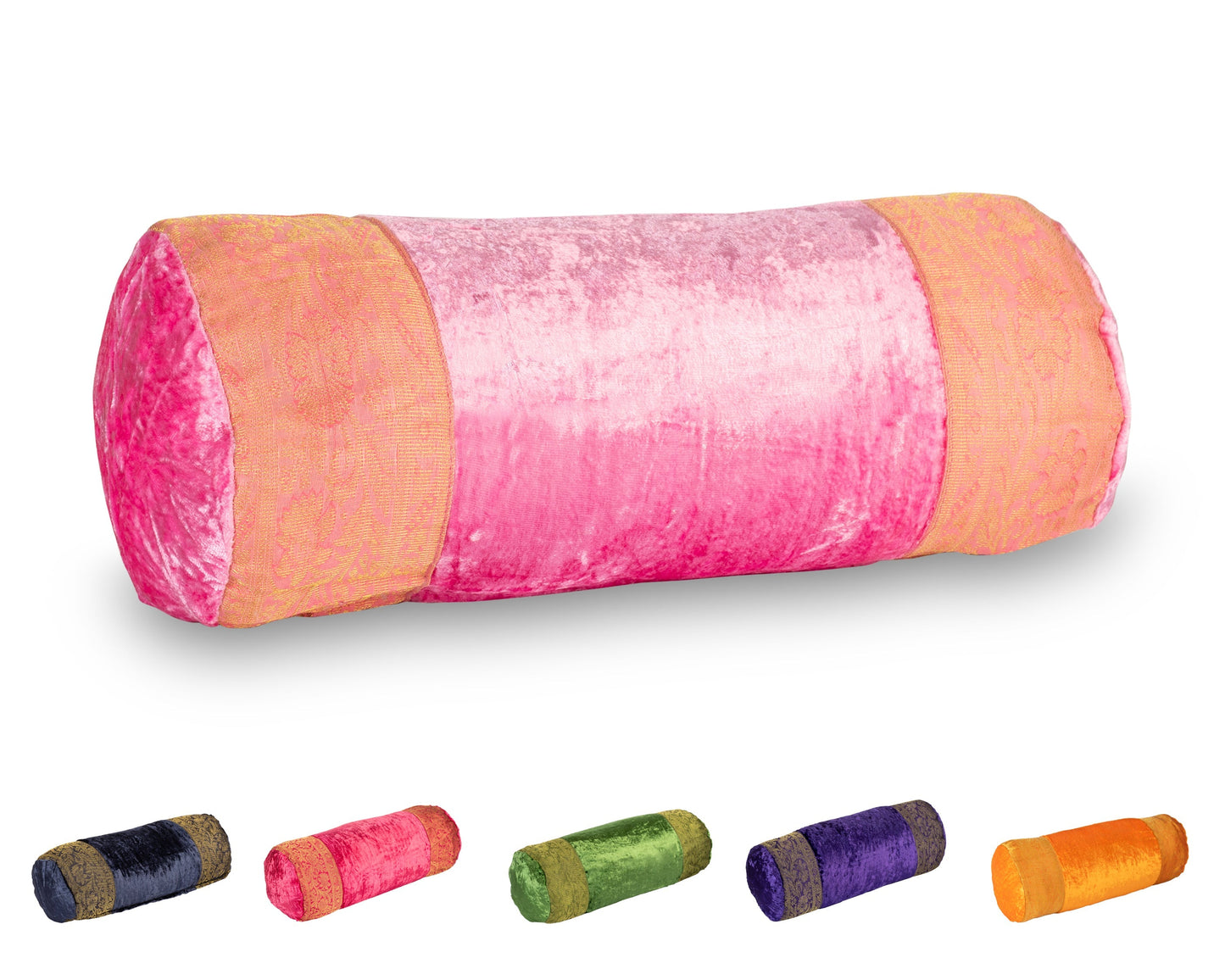 Orientalischer Kissenbezug 30x50 aus Brokat Samt und Baumwolle-Aga's Own