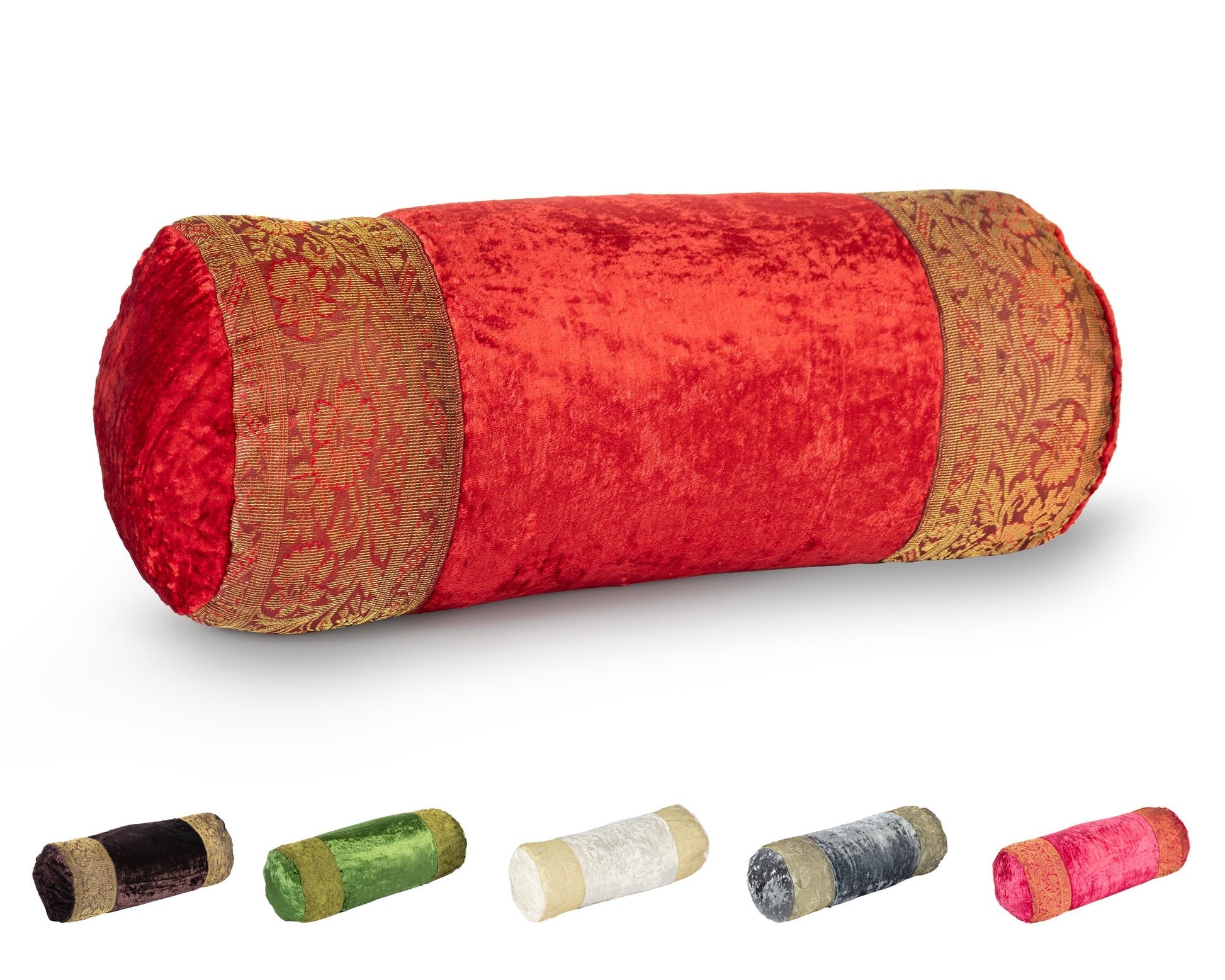 Orientalischer Kissenbezug 30x50 aus Brokat Samt und Baumwolle-Aga's Own