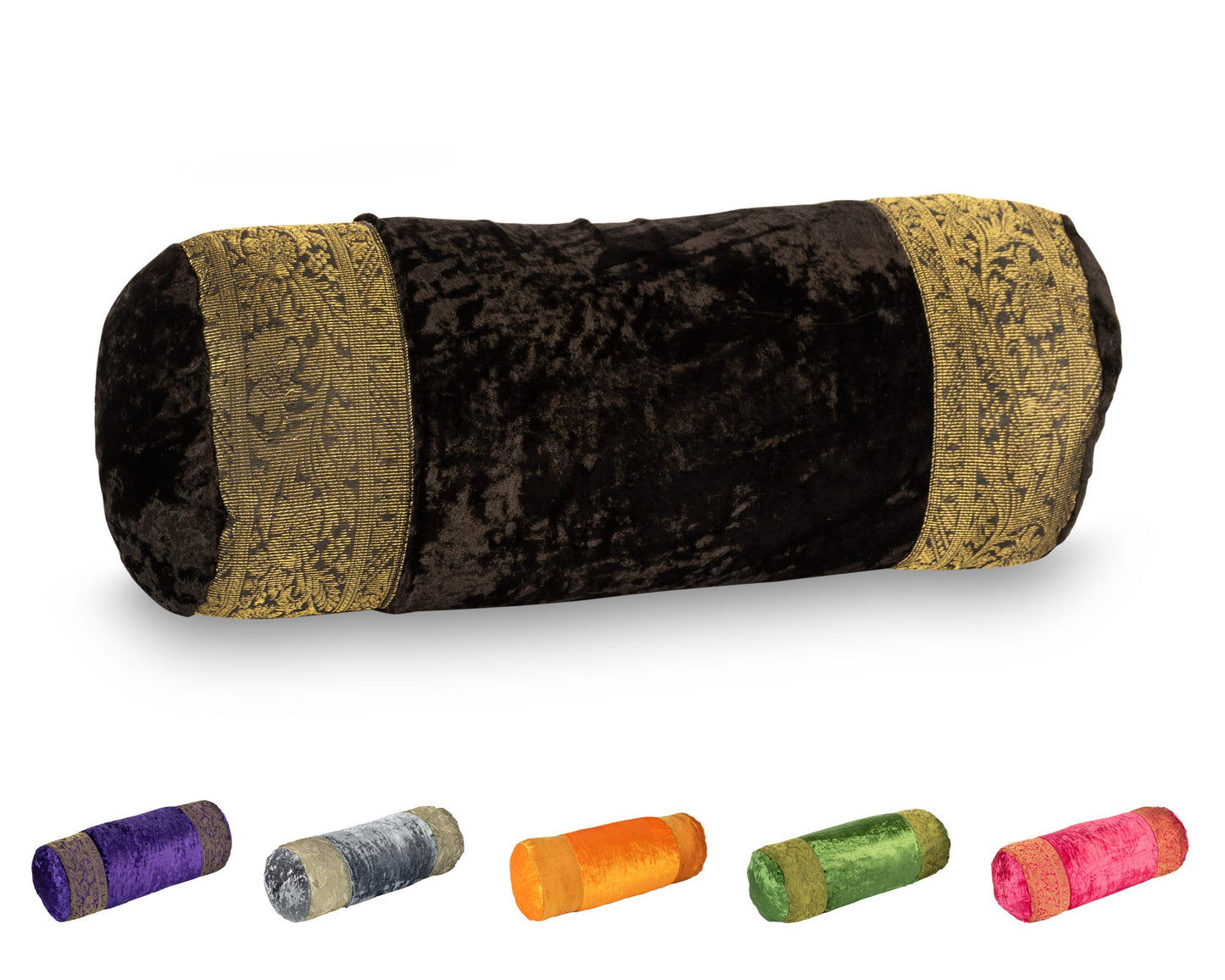 Orientalischer Kissenbezug 30x50 aus Brokat Samt und Baumwolle-Aga's Own