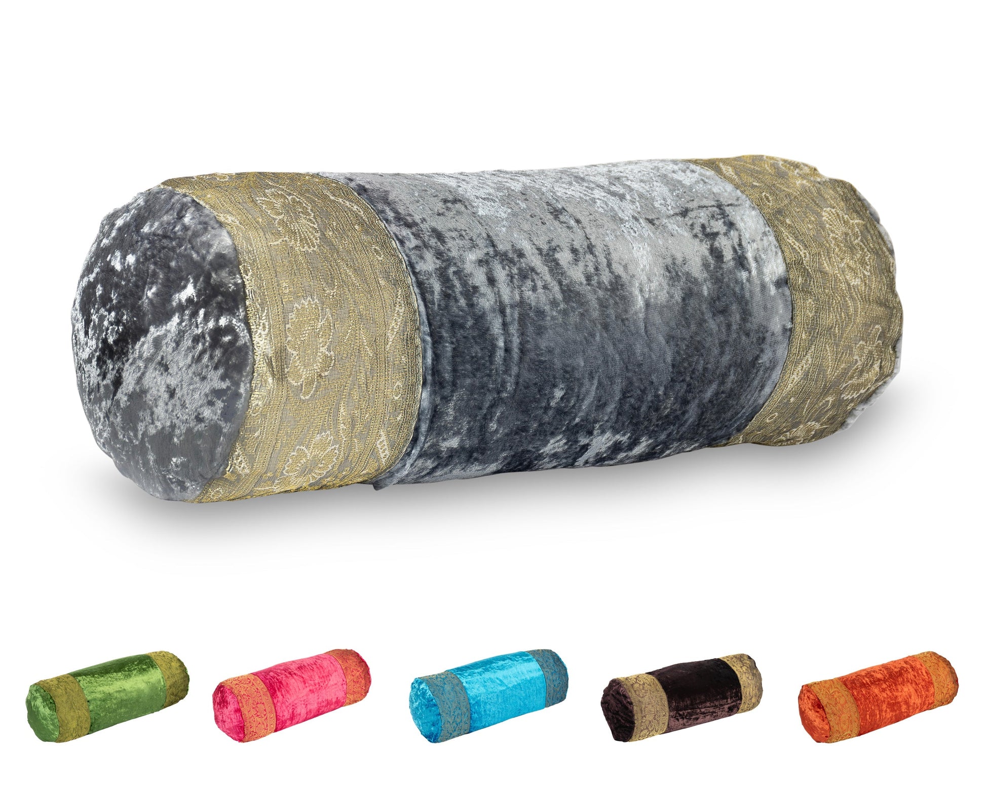 Orientalischer Kissenbezug 30x50 aus Brokat Samt und Baumwolle-Aga's Own