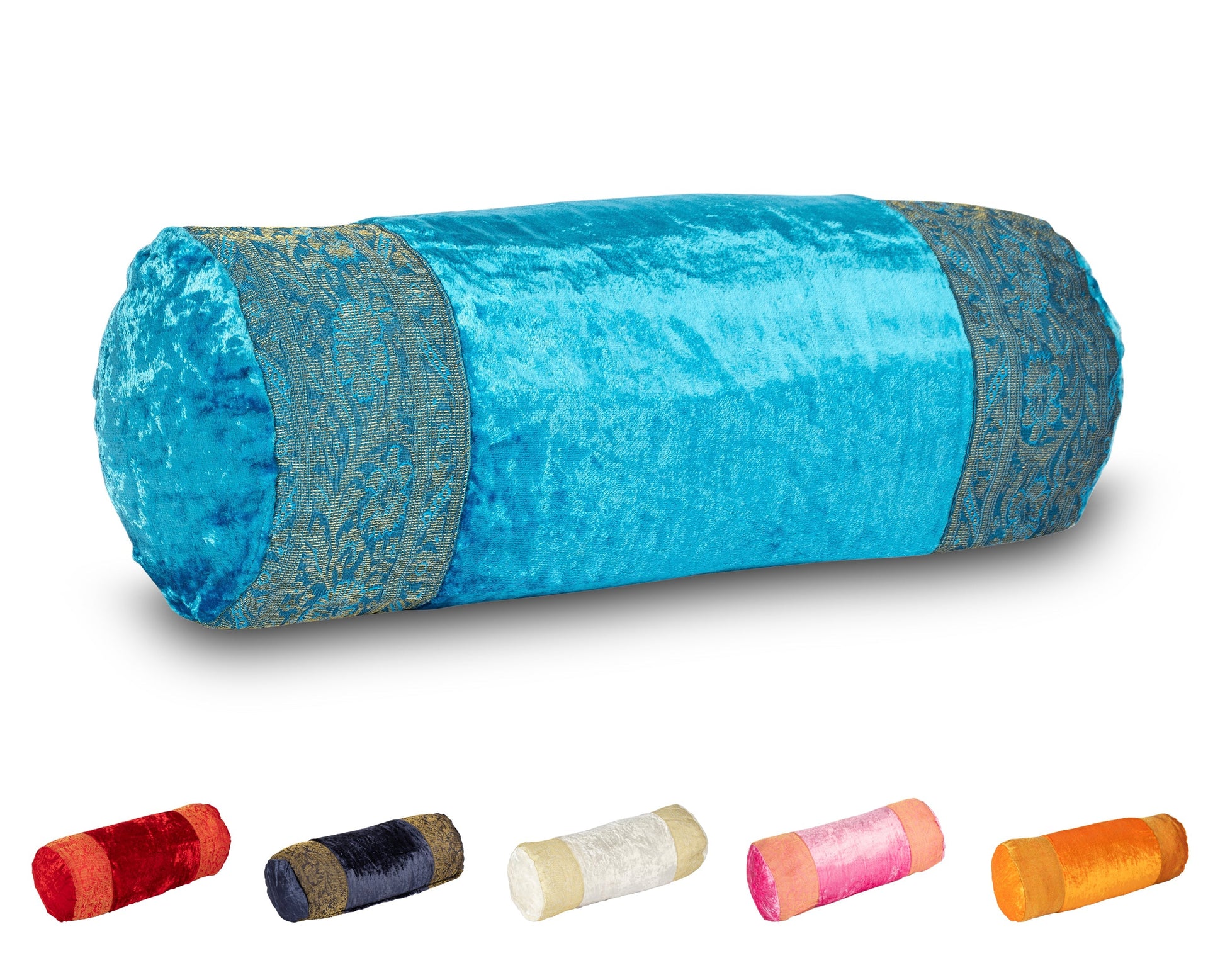 Orientalischer Kissenbezug 30x50 aus Brokat Samt und Baumwolle-Aga's Own