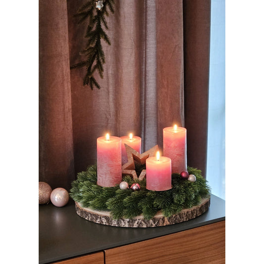 Adventskranz Tannenkranz Weihnachtskranz künstlicher Deko-Kranz grün Kranz Ø40cm