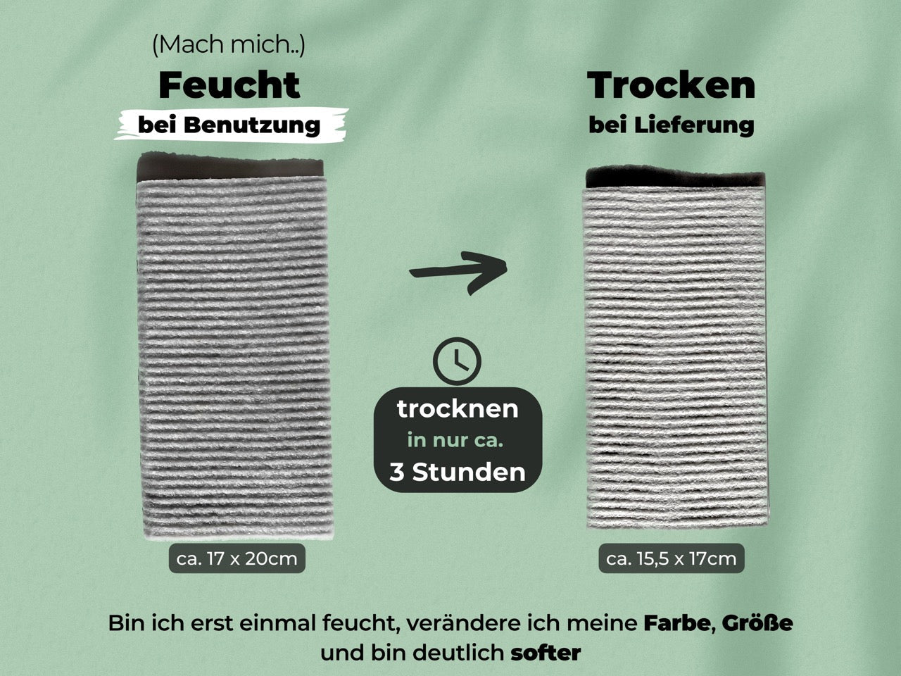 Geschenkset schwedische Spüllappen Wein Rot (2x)