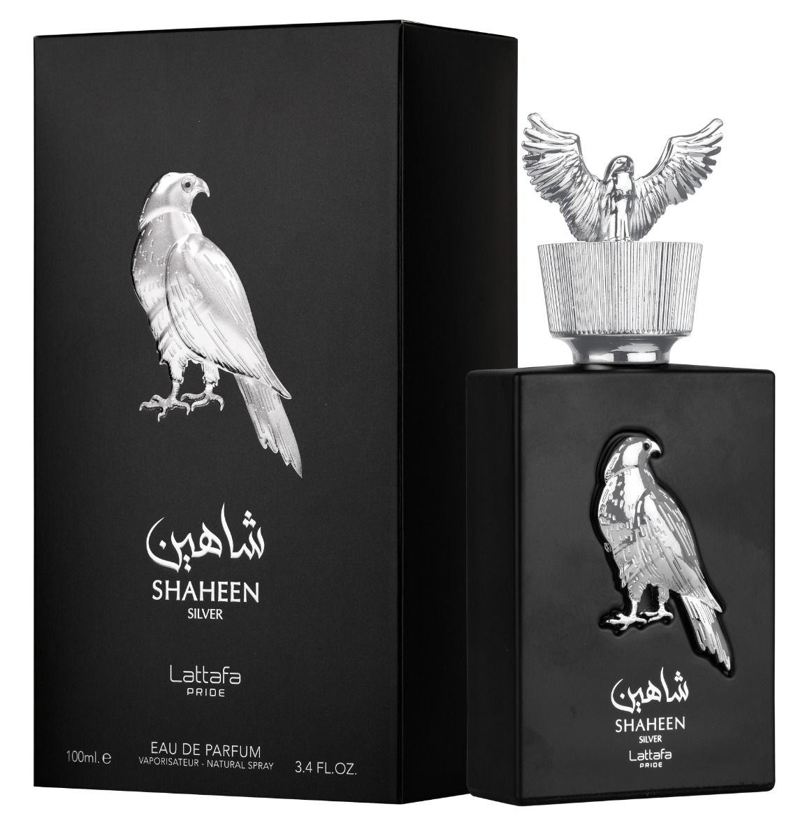 Lattafa Pride Parfum Shaheen Silver Eau de Parfum 100ml Herren Damen-BEAUTY PLATZ