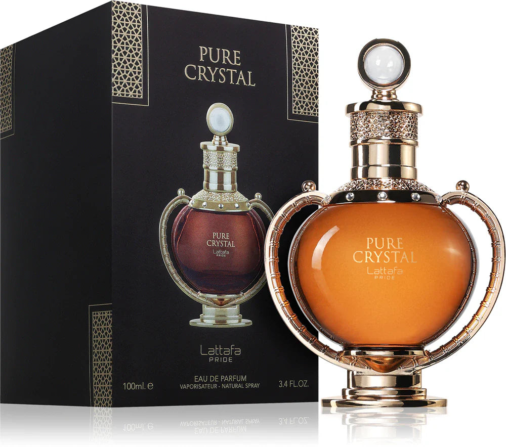 Lattafa Pride Pure Crystal Eau de Parfum 100 ml – Unisex-Duft mit Charakter