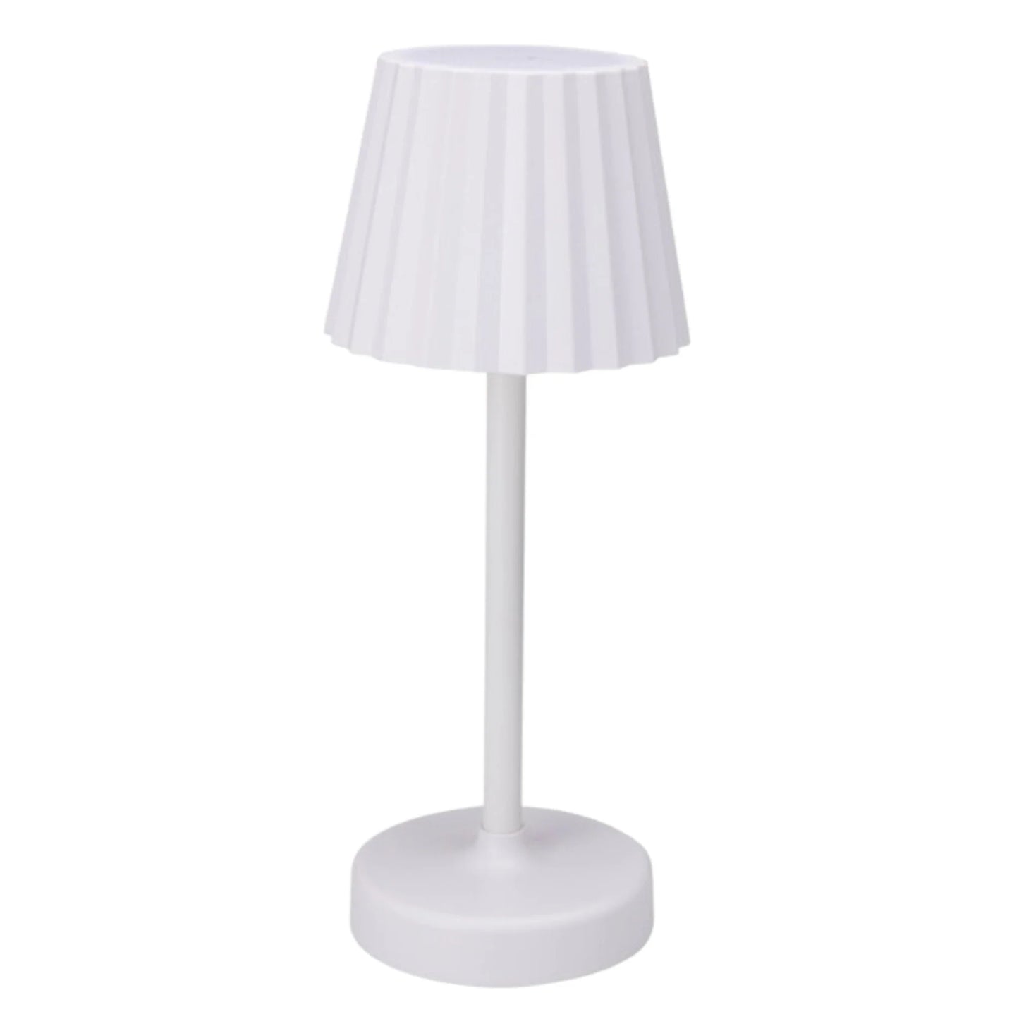 Tischleuchte Lampe Leuchte LED weiß schwarz Batterie Leselampe Nachttischlampe