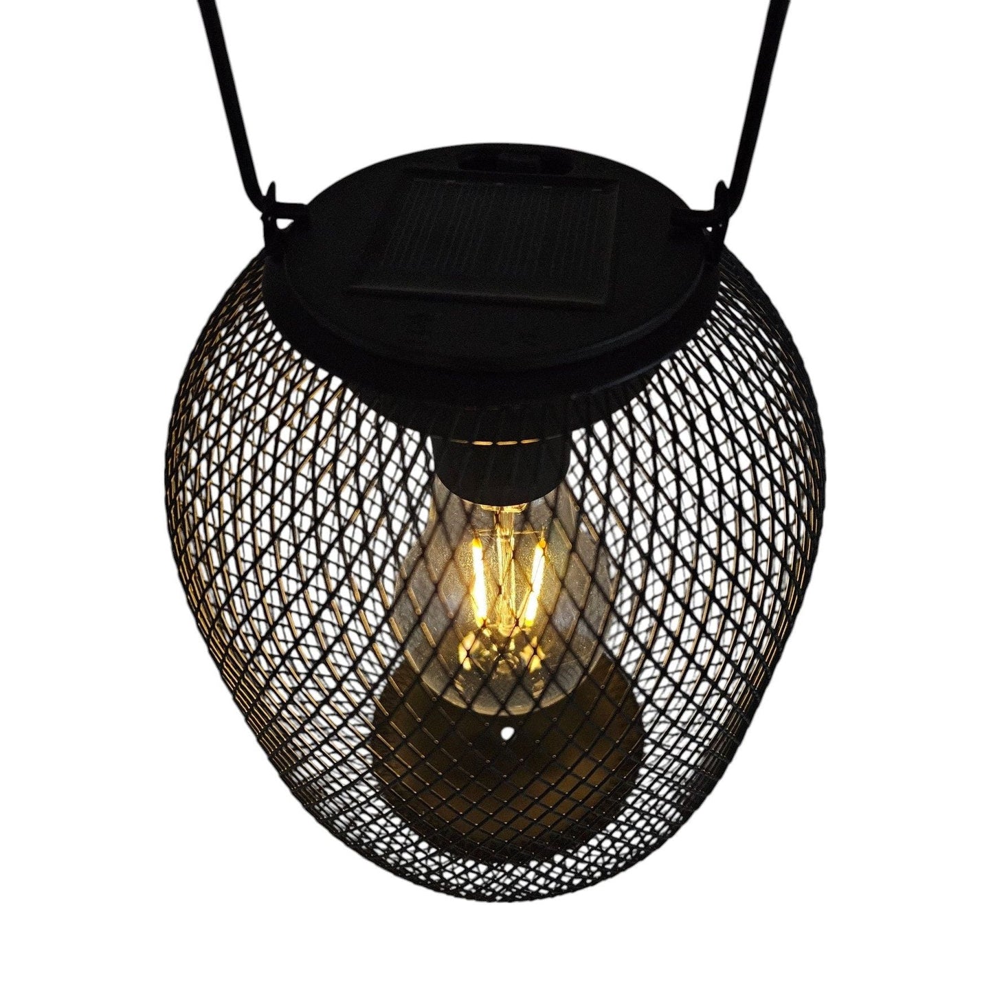 Solarleuchte Metall Gartenleuchte Gartenbeleuchtung warm weiß schwarz LED Leuchte