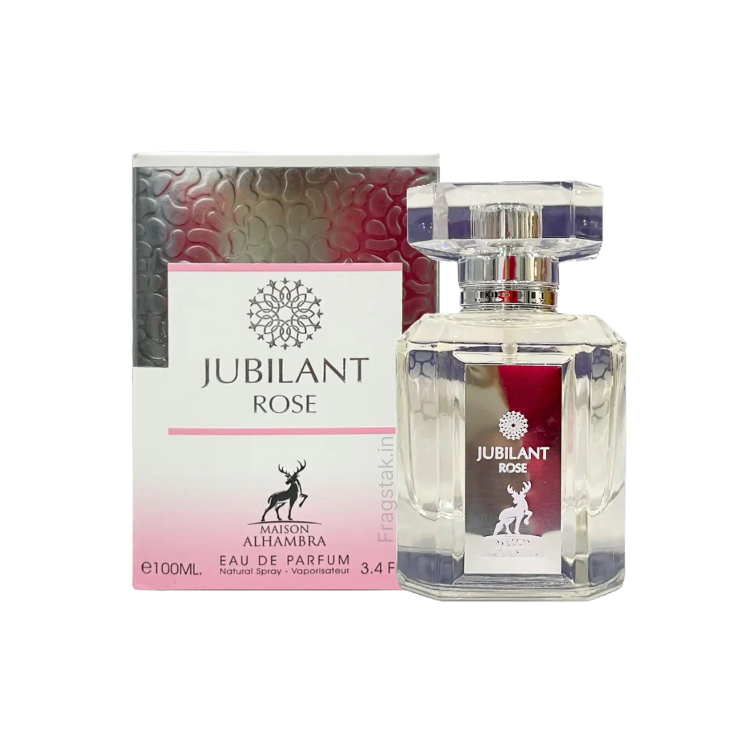 Jubilant Rose Eau de Parfum Damen 100ml Floraler Duft-BEAUTY PLATZ