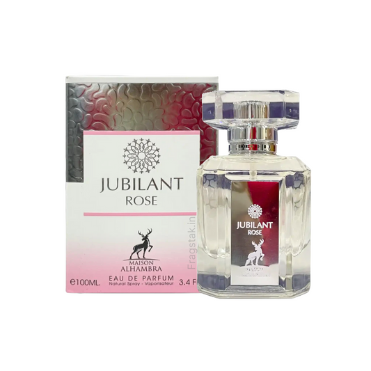 Jubilant Rose Eau de Parfum Damen 100ml Floraler Duft-BEAUTY PLATZ