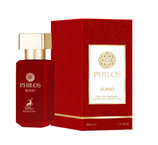 Philos Rosso Eau de Parfum Unisex Duft 30 ml elegant fruchtig blumig warm-BEAUTY PLATZ