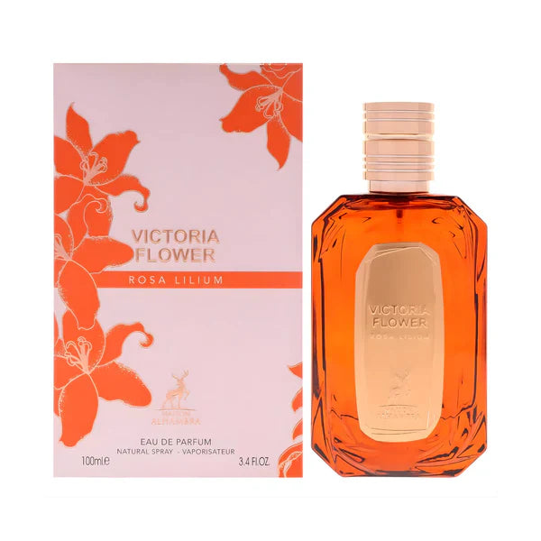 Maison Alhambra Victoria Flower Rosa Lilium Eau de Parfum 100 ml