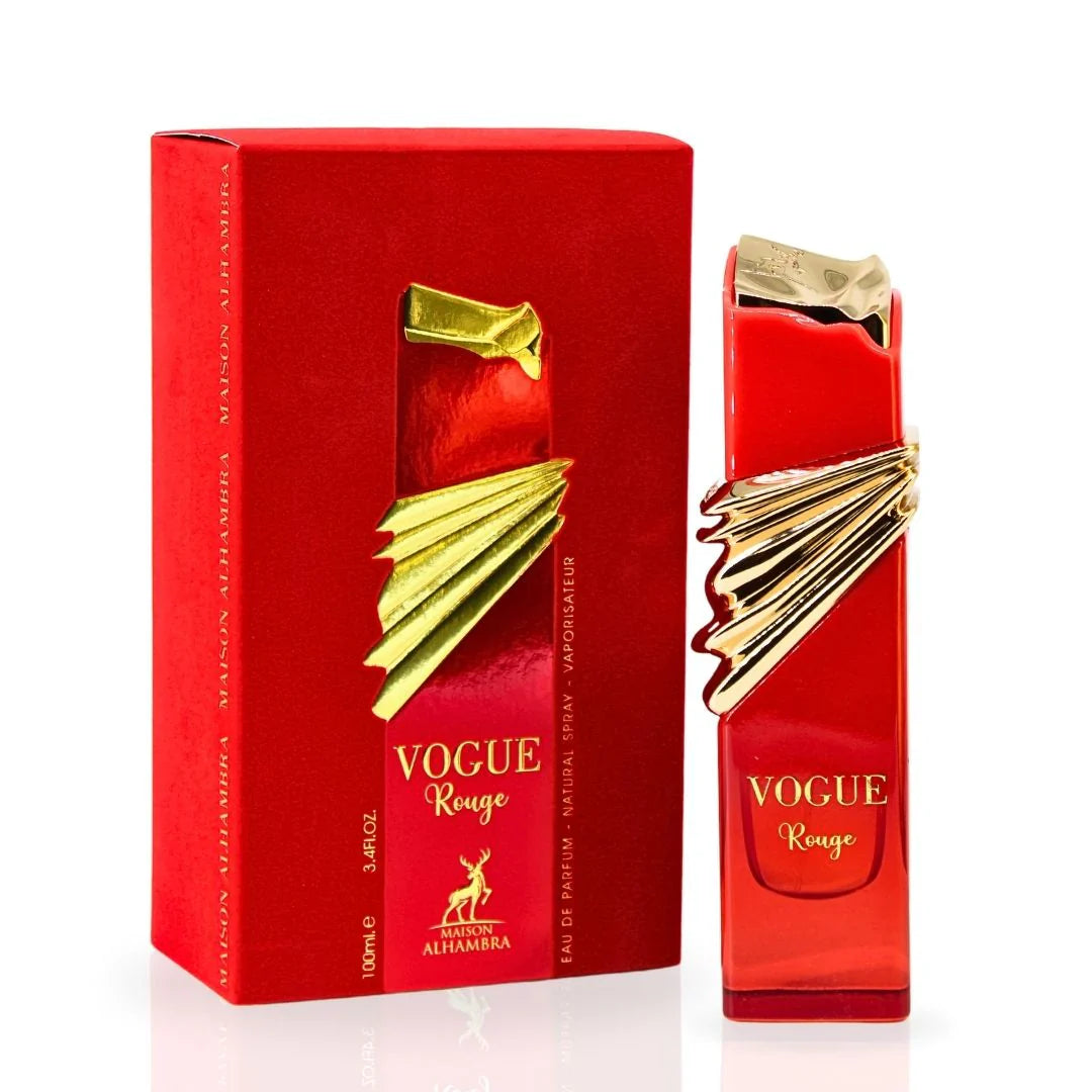 Maison Alhambra Vogue Rouge Eau de Parfum Damen 100ml luxuriöser Duft-BEAUTY PLATZ
