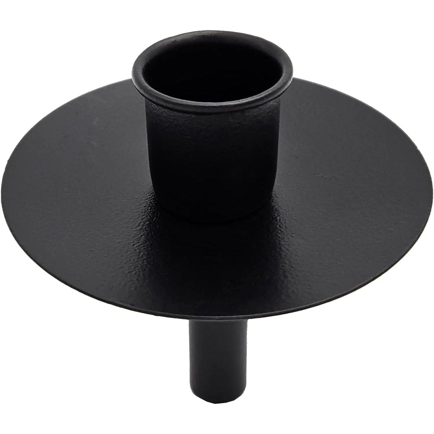 4 STÜCK Kerzenhalter für Flaschen Metall schwarz Kerze Flasche Stabkerzenhalter