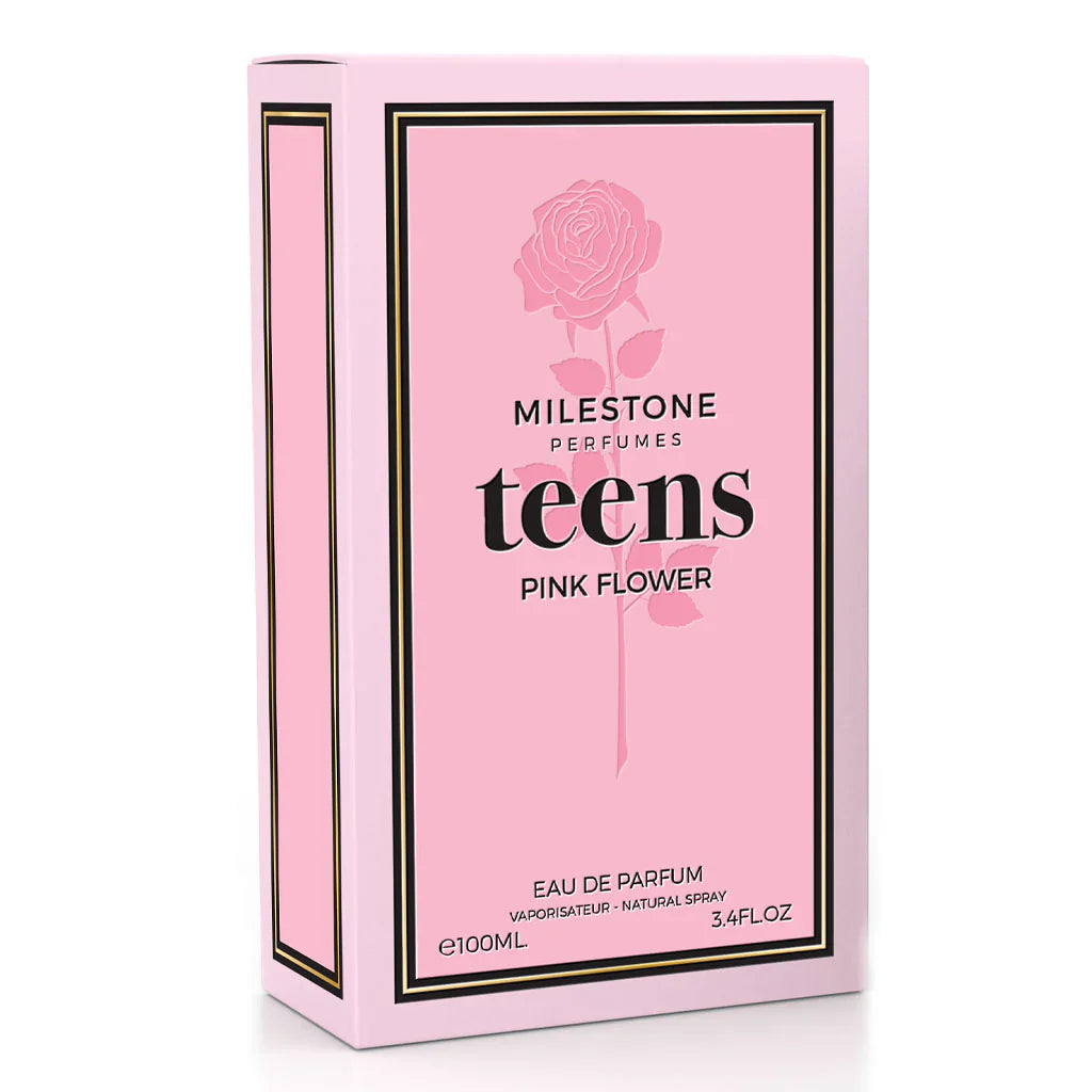 Milestone Teens Pink Flower Eau de Parfum 100ml-BEAUTY PLATZ