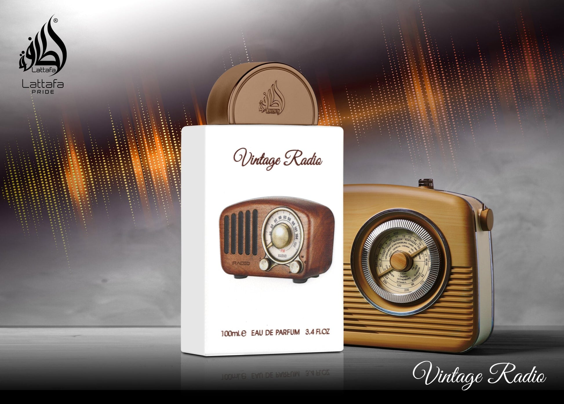 Lattafa Pride Parfüm Vintage Radio Eau de Parfum 100ml-BEAUTY PLATZ