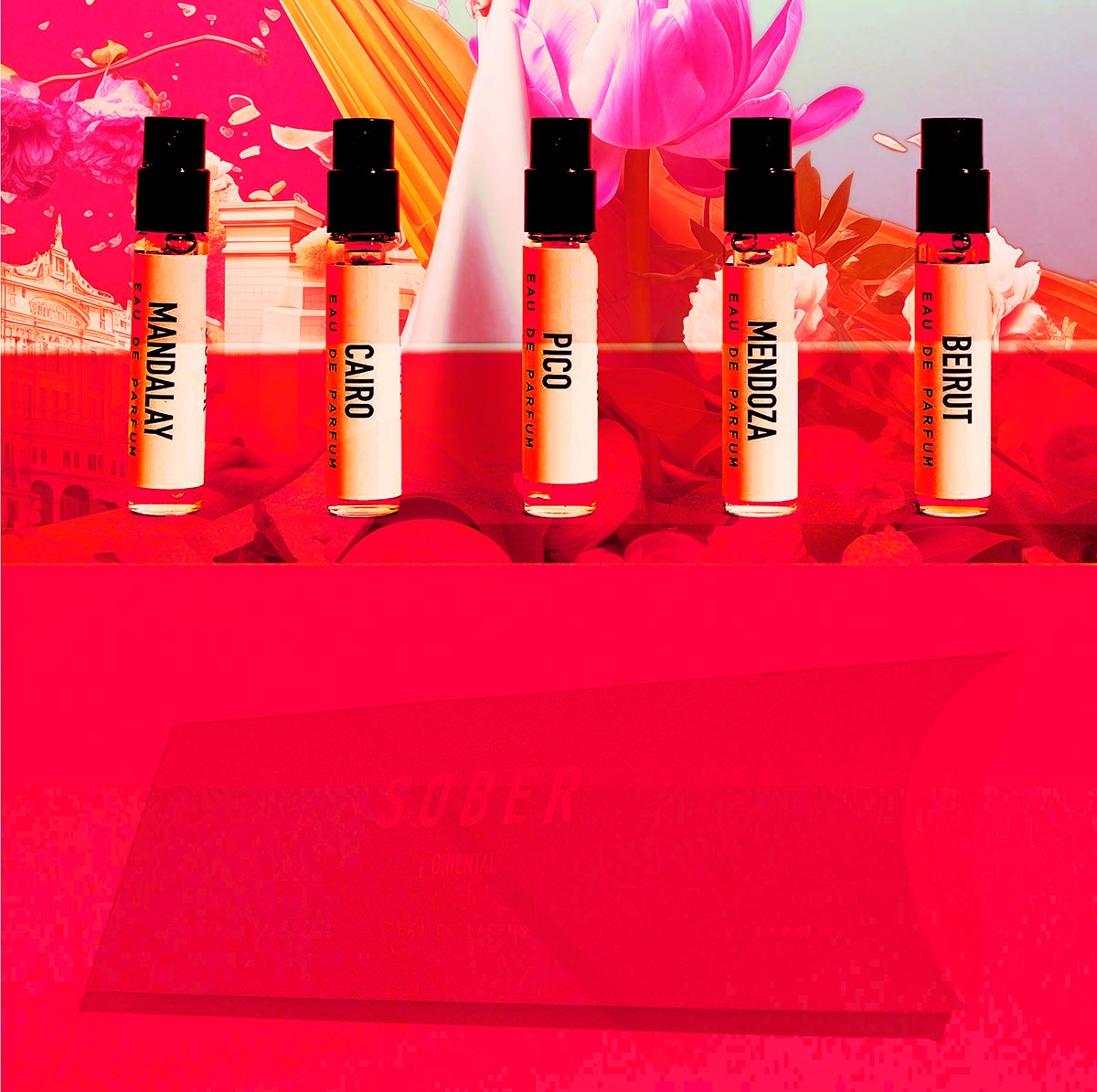 MENDOZA Eau de Parfum Unisex 50ml Orientalischer Duft mit Kirsche und Schwarzem Tee-sober