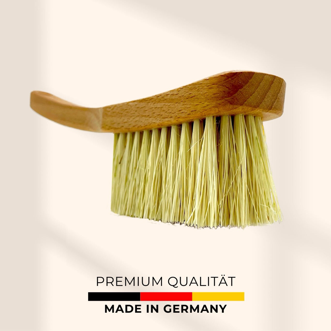 Pfotenbürste XXL mit Holzgriff für gründliche Reinigung großer Hunde