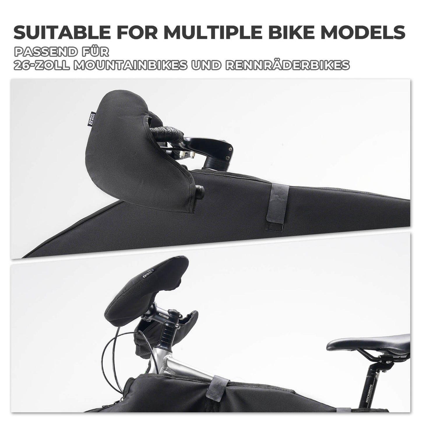 ROCKBROS Lenkerschutz Universell & Stoßdämpfend