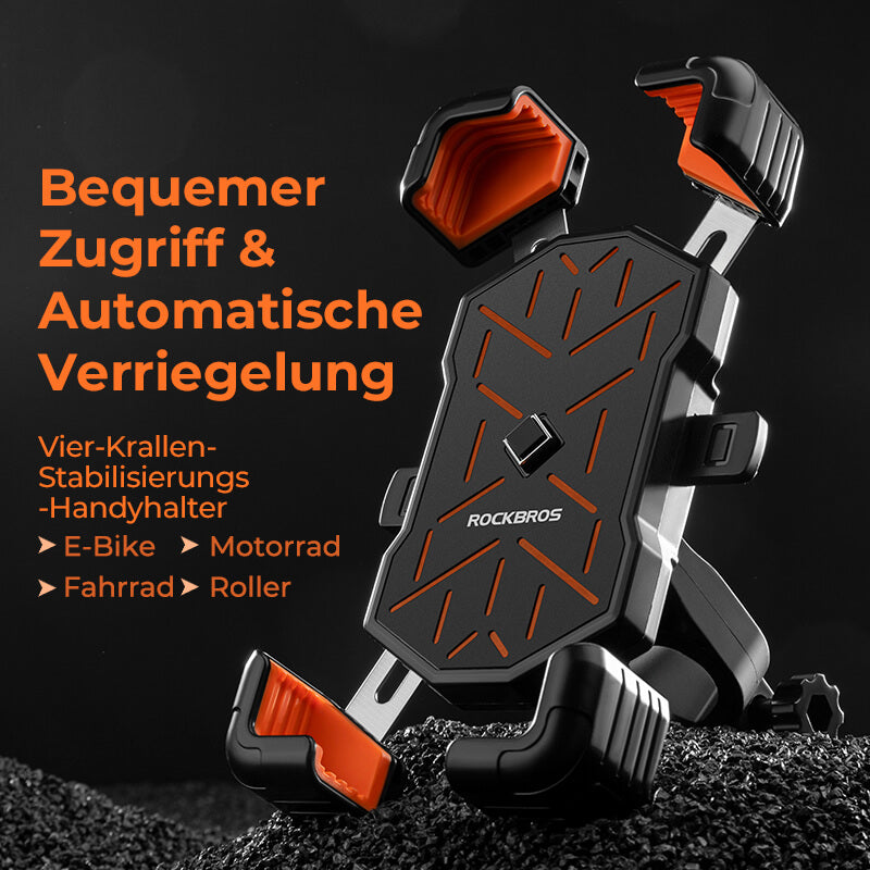 Fahrrad Handyhalterung 360° Drehbar für 4,5-7,2 Zoll
