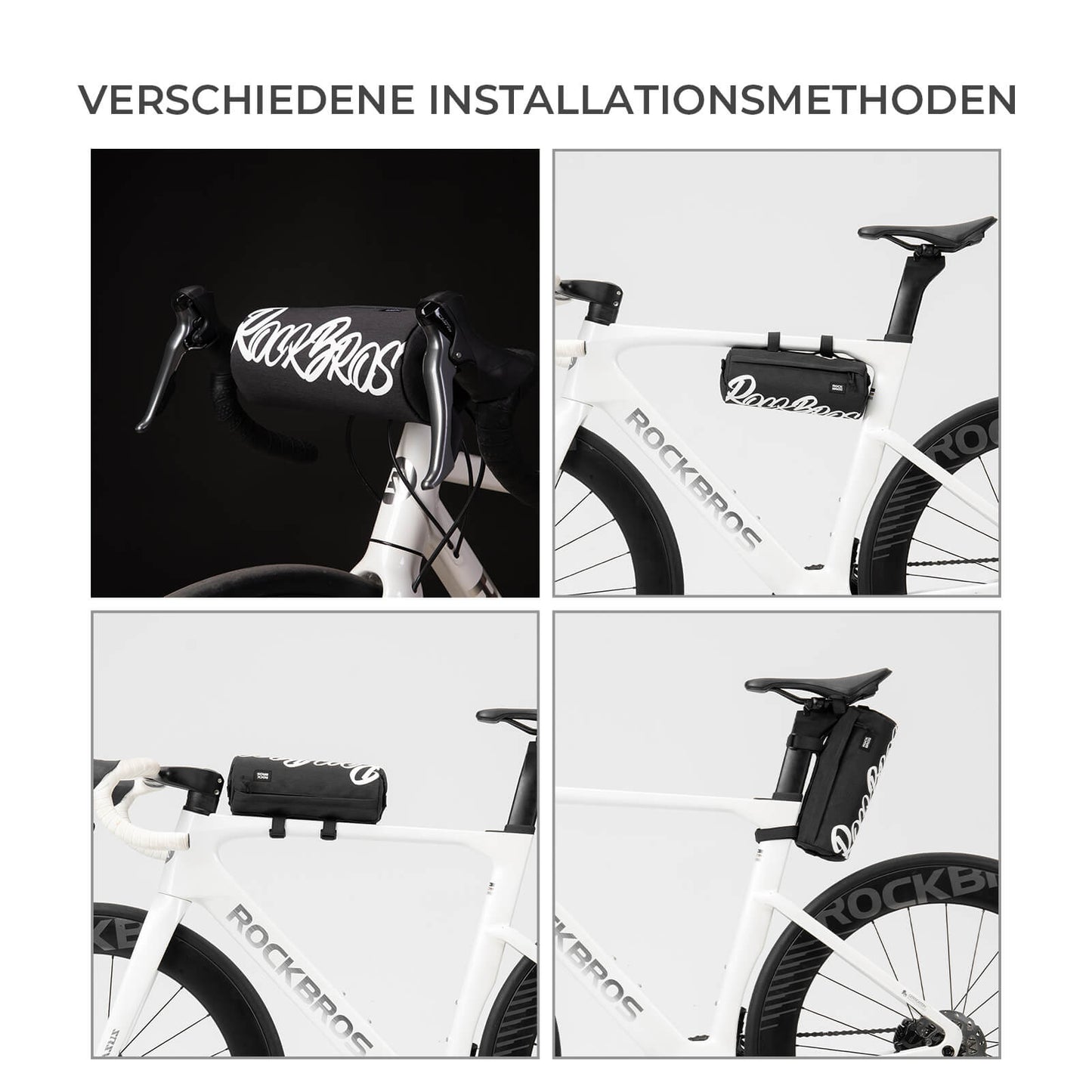 Lenkertasche Klein mit Schultergurt 2L/3,6L - SketchRide Series