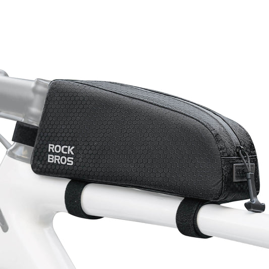 ROCKBROS Fahrrad Rahmentasche wasserabweisend Oberrohrtasche 0,9L Schwarz
