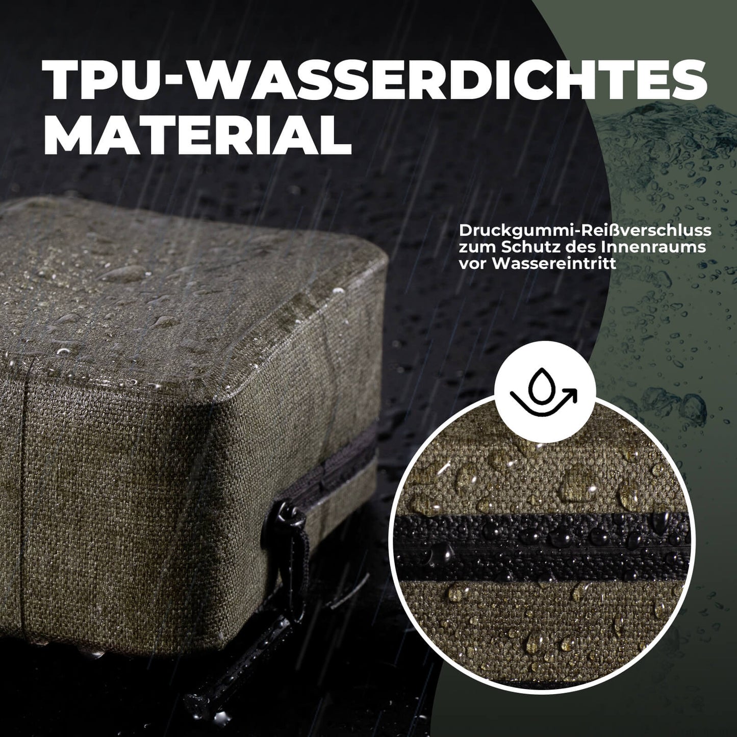 ROCKBROS Fahrrad Satteltasche Leicht Kompakt Wasserdicht Rennrad MTB