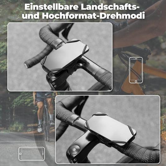 Fahrrad Handyhalterung Flexible Montage für Handy 4-7''