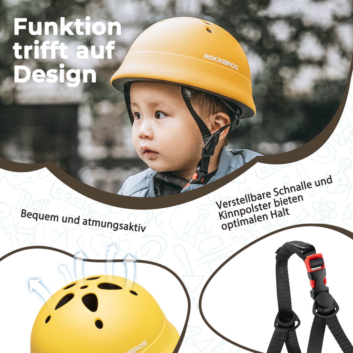 Kinderhelm Fahrradhelm 48-52cm 2-5 Jahre