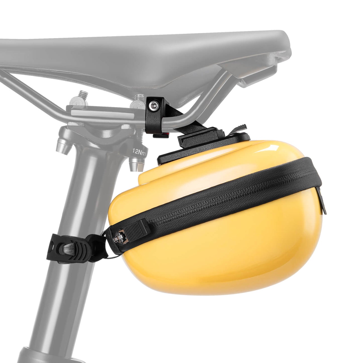 Fahrrad Satteltaschen Hard Shell Reflektierend 0,4 L mit Halterung