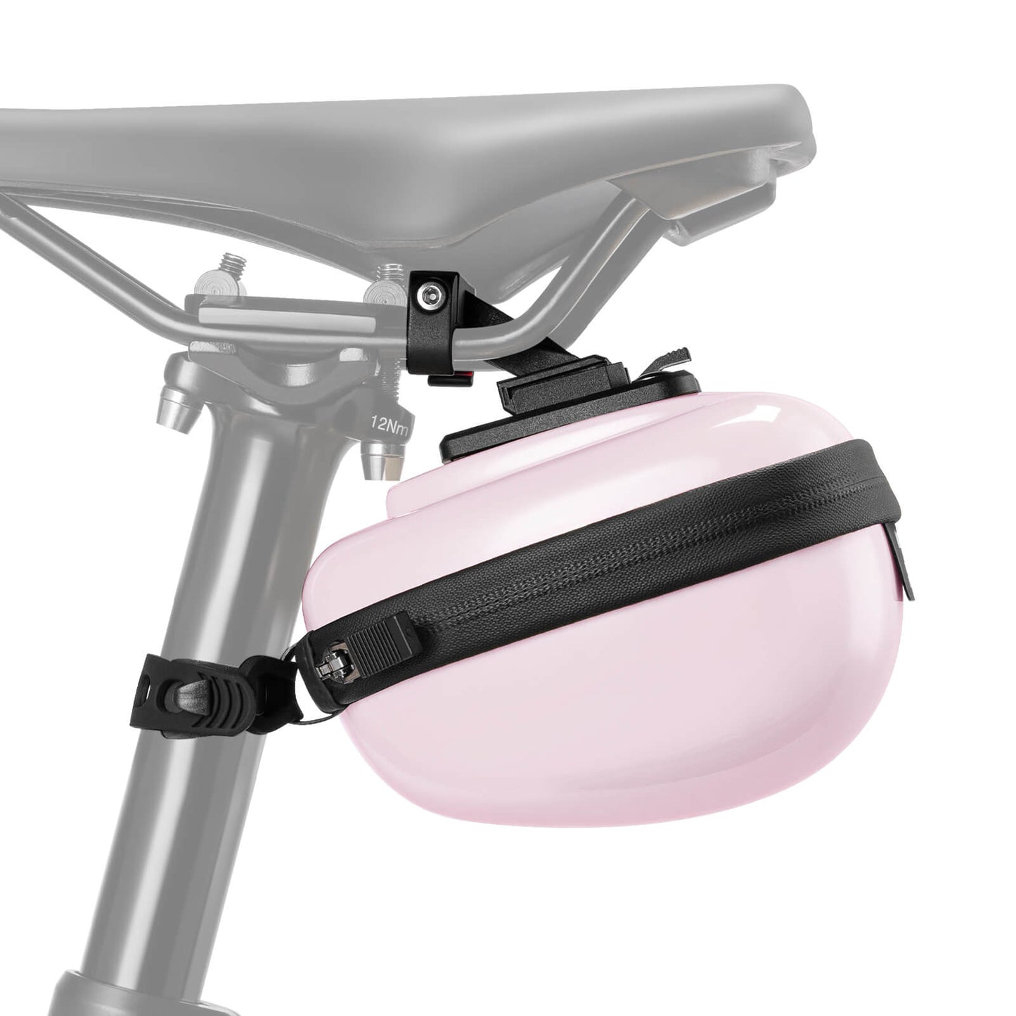 Fahrrad Satteltaschen Hard Shell Reflektierend 0,4 L mit Halterung