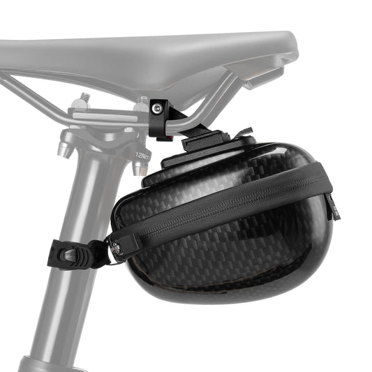 Fahrrad Satteltaschen Hard Shell Reflektierend 0,4 L mit Halterung