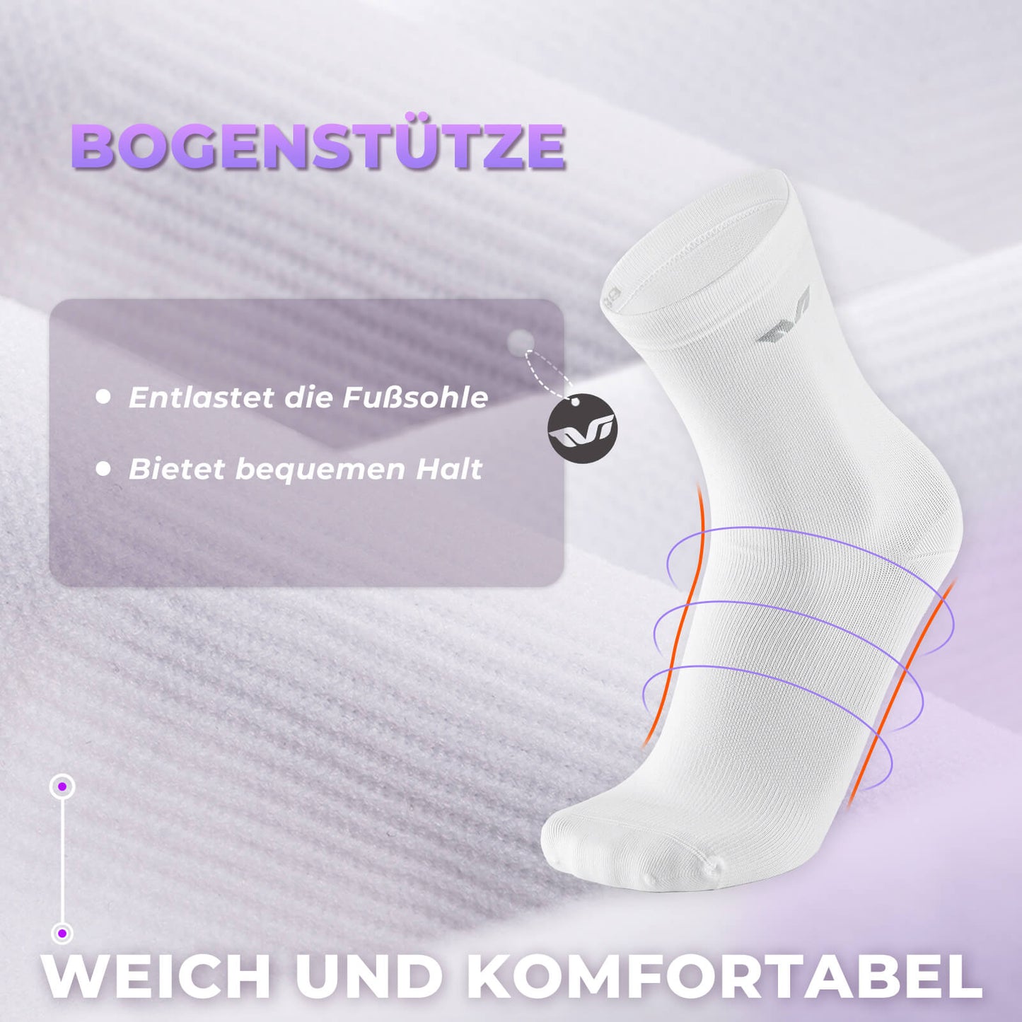 ROCKBROS TVI Damen Sportsocken Atmungsaktive Fahrradsocken Sommer