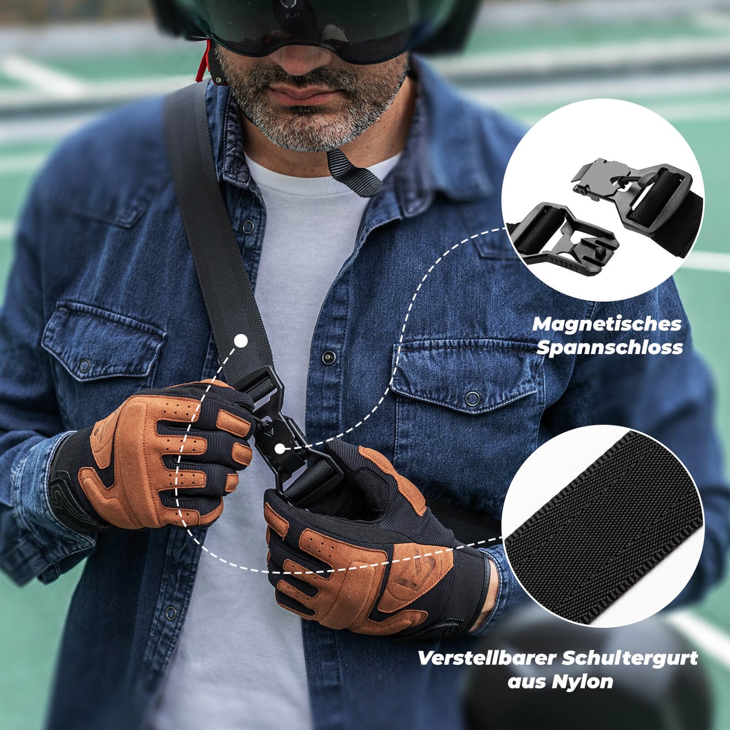 ROCKBROS Wasserdichte Multifunktionstasche Lenkertasche mit Erweiterbarer Kapazität