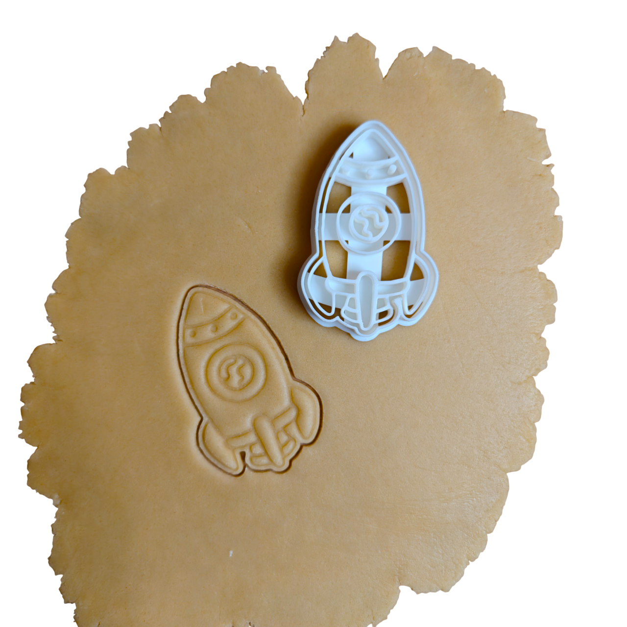 Rakete Ausstechform Keksausstecher Kreatives Backzubehör